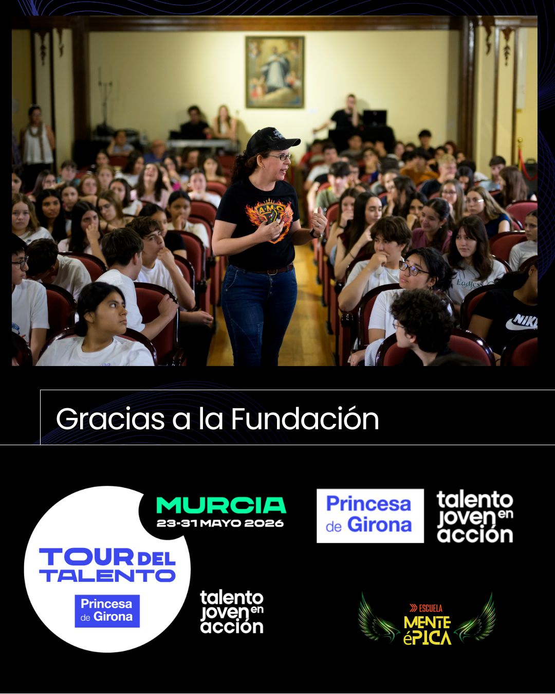 Ponencia en el Tour del Talento 2026